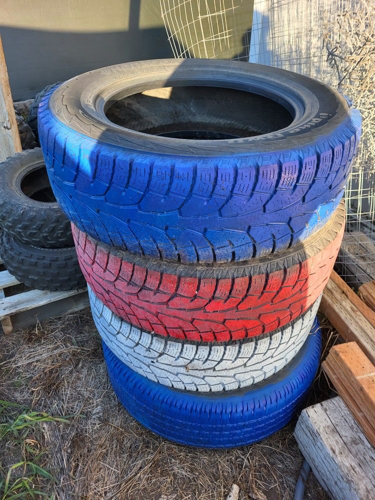 Colored Tires For Planting, 4whèeler Tires, Anchor Tires 