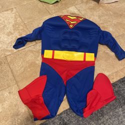 Super Man Costume Size 3