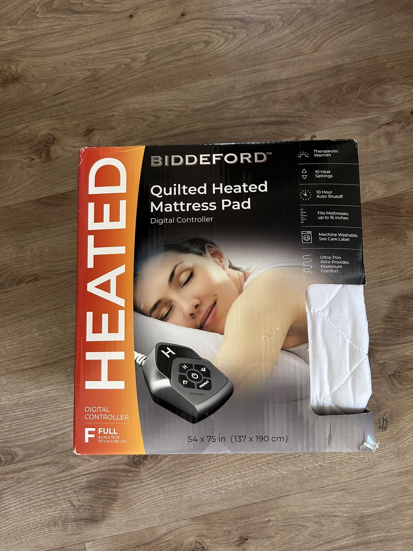 Quilted Heated Mattress Pad