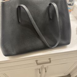 LEATHER COACH BAG