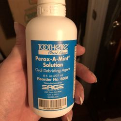 Perox-A-Mint Solution 8 Fl Oz Bottle