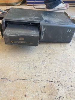 Old skool 10 disc changer for car
