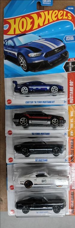 Hot Wheels mustangs 🔥