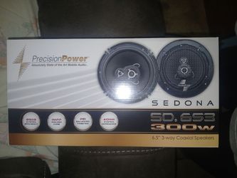 Precision Power 6.5 Door Speakers Brand New In The Box