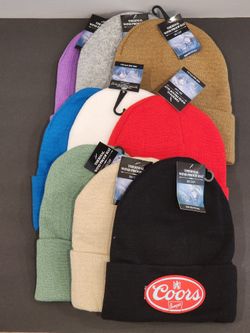 Coors Patch Knit Cuffed Beanie