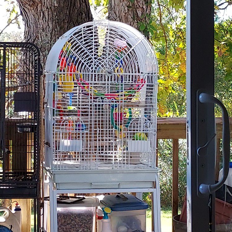 55" Bird Cage With Stand