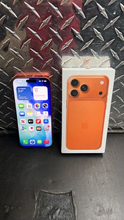 Apple iPhone 17 Pro Max 256GB Orange A3257 MFXH4LL/A Cell Phone