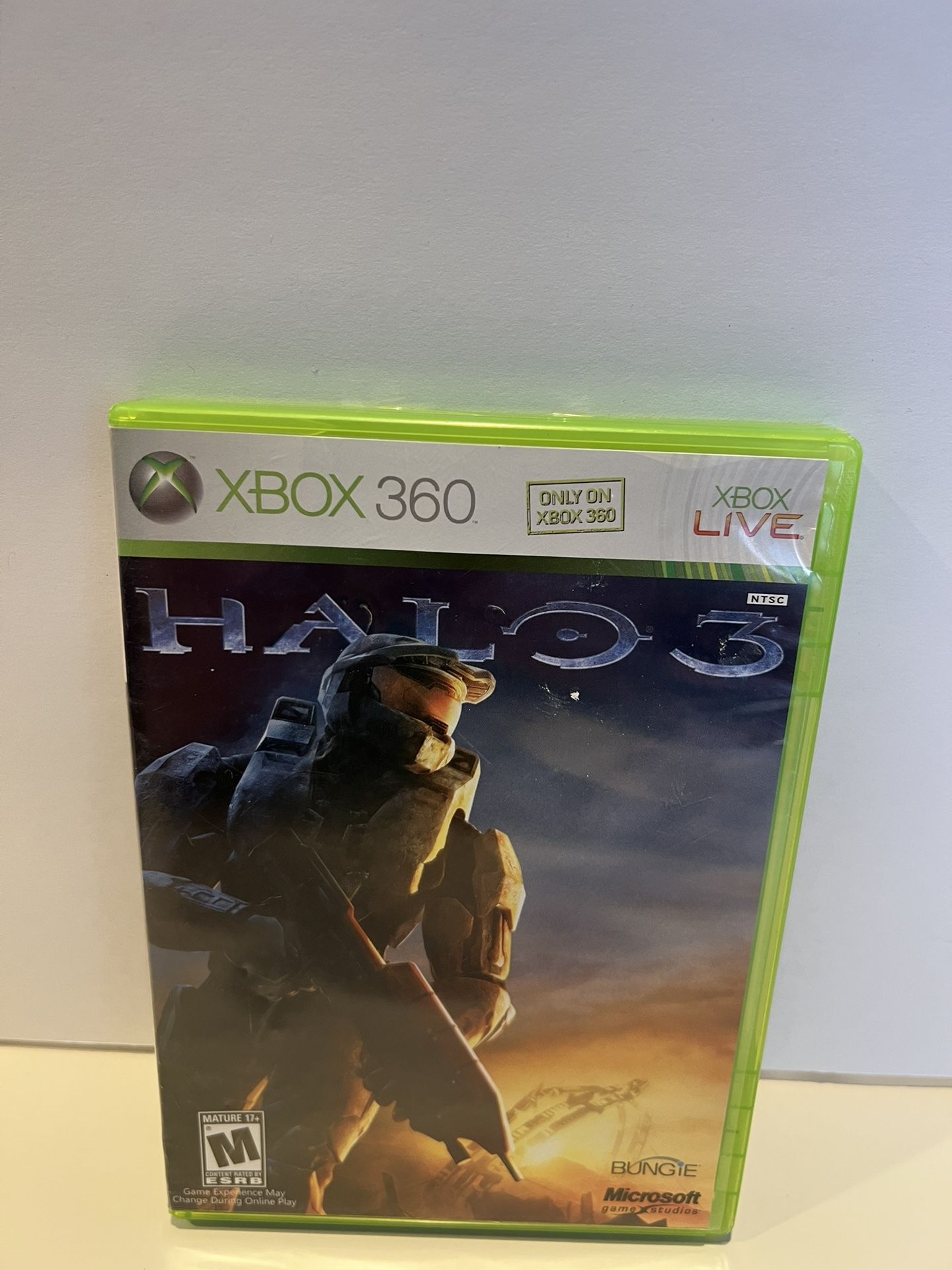 Xbox 360 Halo 3 Game With Poster!