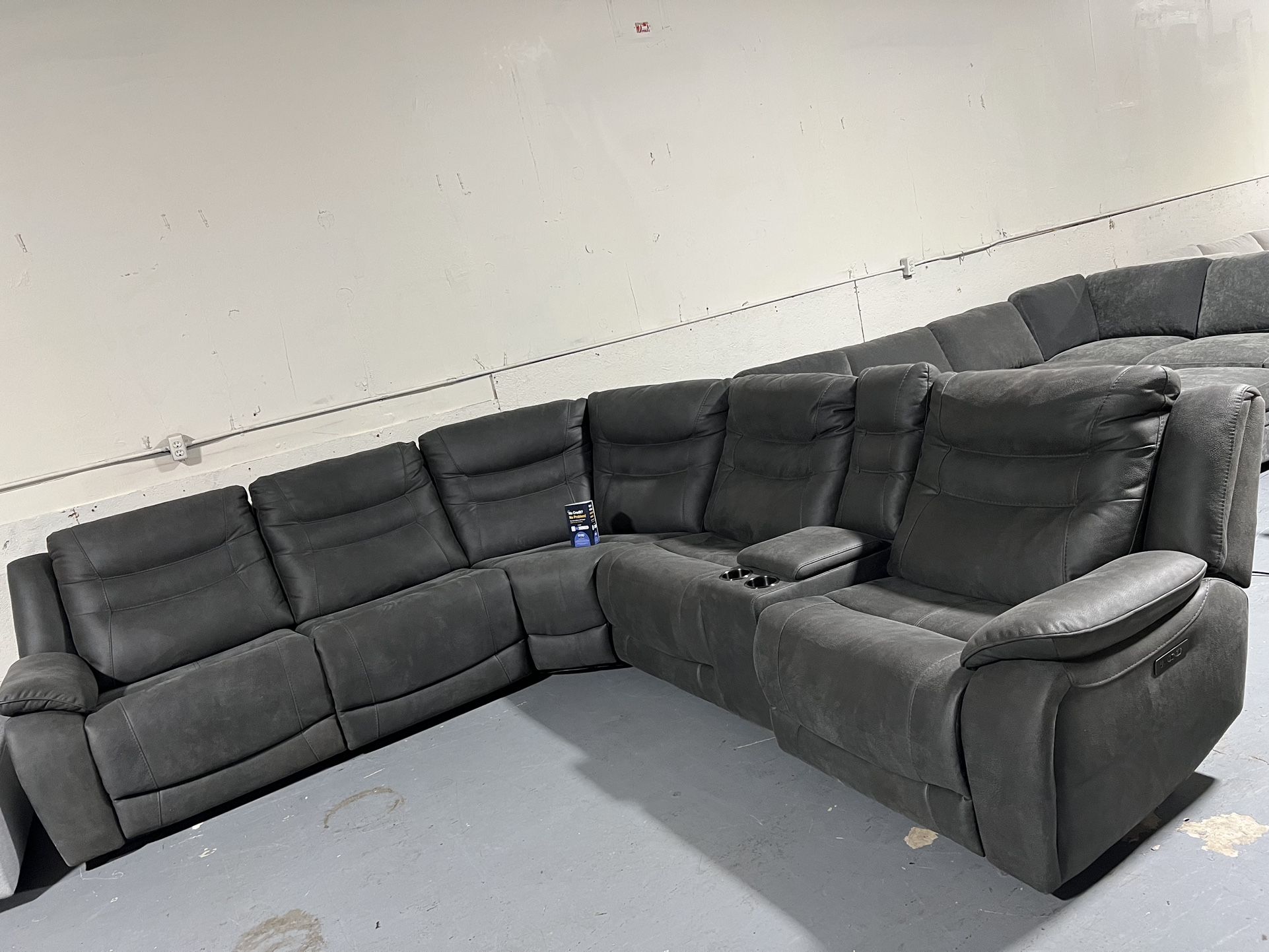 SECTIONAL COUCH SOFA RECLINER ELECTRIC COUCH