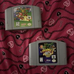 Súper Mario 64 And Rampage 2