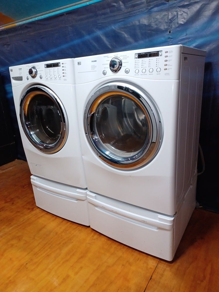 LG Washer And Electric Dryer Free Delivery And Installation With A 90 Day Warranty
