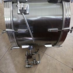 Tamo Vintage Brass Drum Instrumental Musical Made In USA 