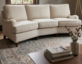 Beige sofa