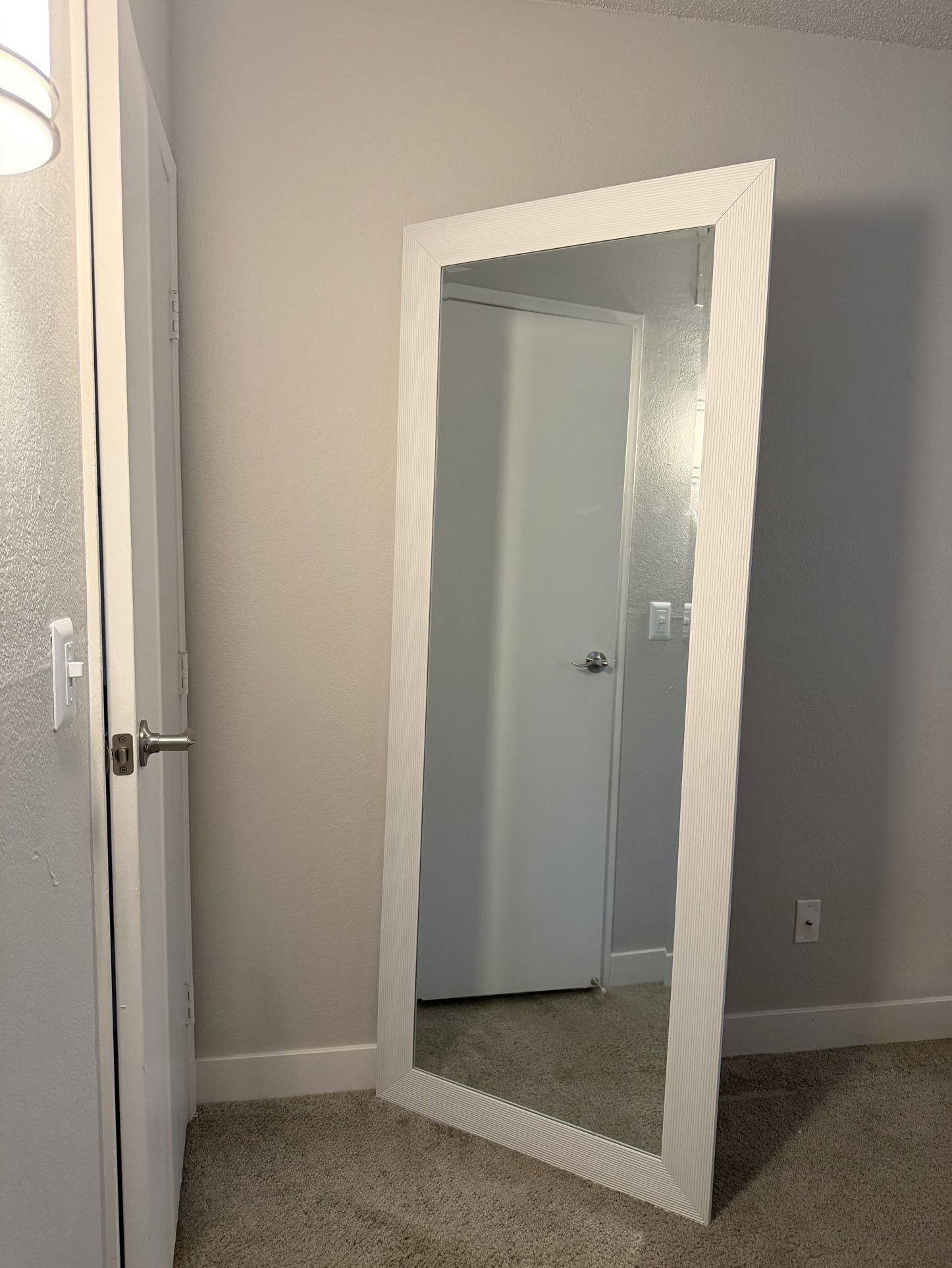 White Full Length Mirror