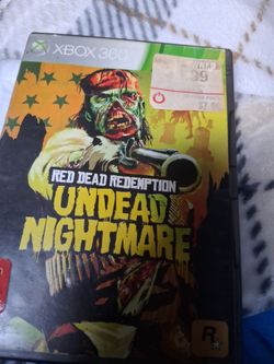 Red dead redemption xbox 360 game