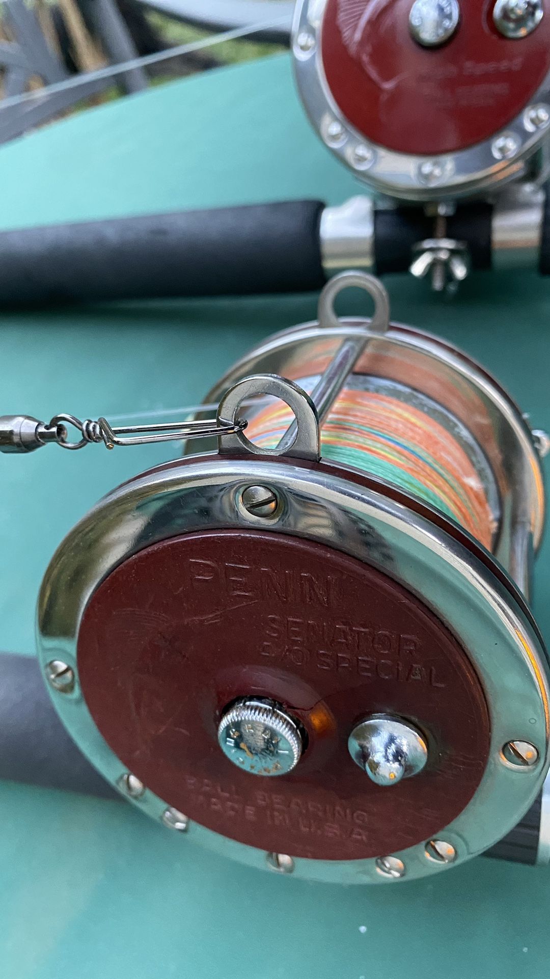 Lot of 2 Penn Senator Trolling Combo