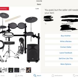 Yamaha Drumset DTX522K