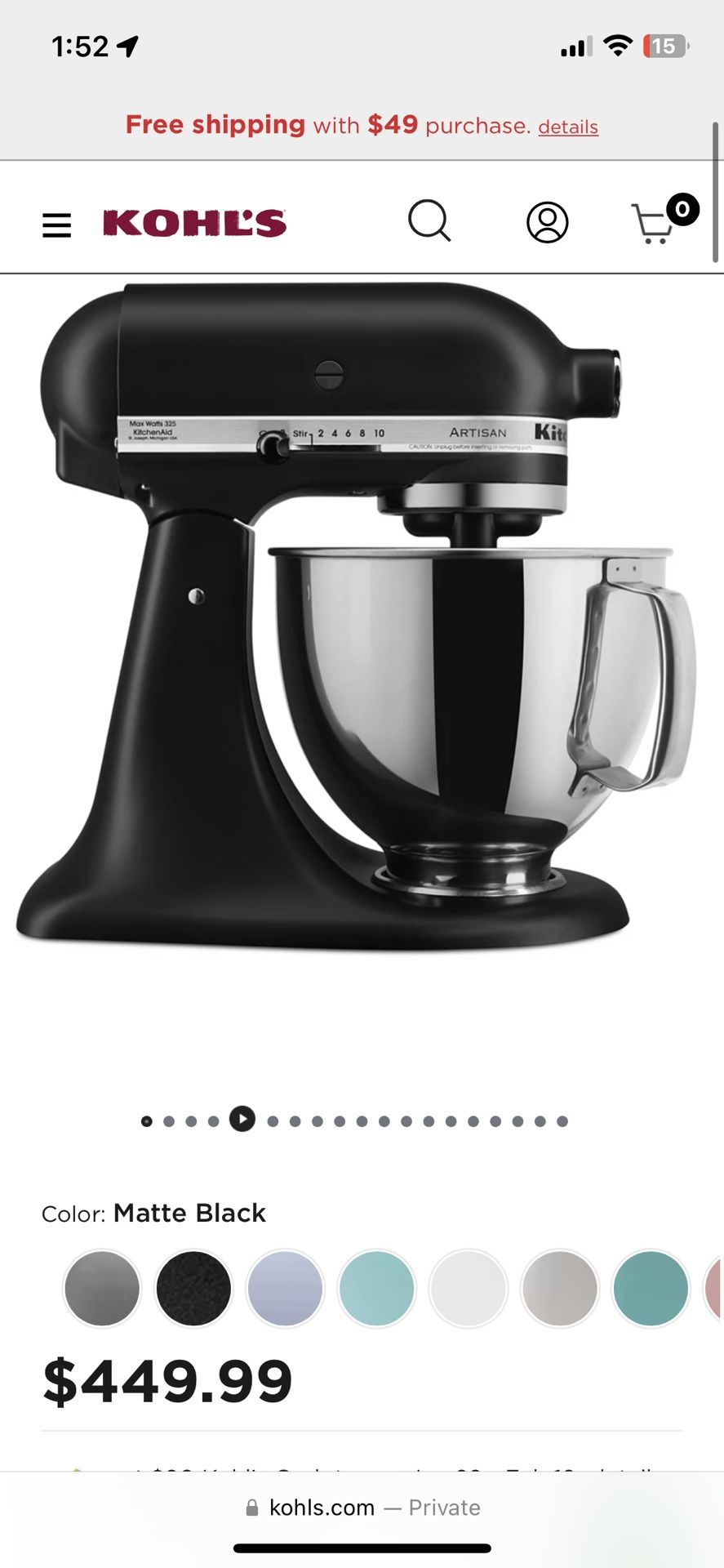 Kitchen Aid Mixer