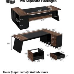 L Shaped Executive Desk