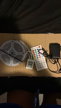 Bluetooth and music controlled LED lights
