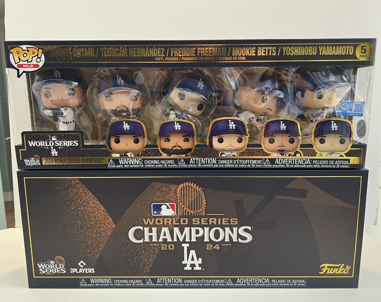 LOS ANGELES DODGERS Funko Pop! 2024 MLB World Series Champions 5