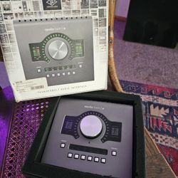 Real time analog recording Thunderbolt audio interface