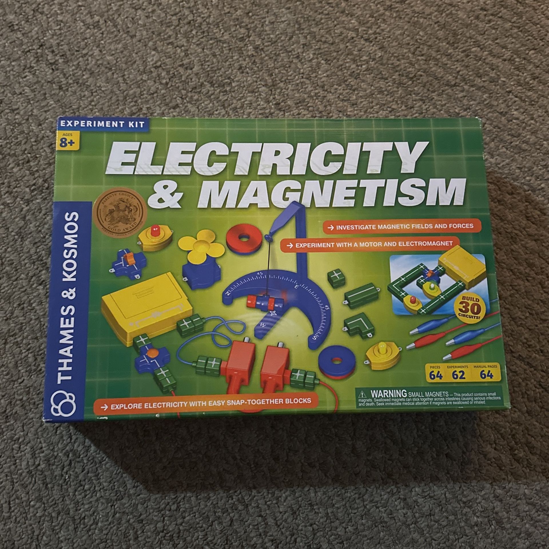 Electricity And Magnetism Experiment Kit