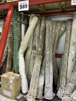 ASSORTED 8x10 AREA RUGS — GREAT PRICES