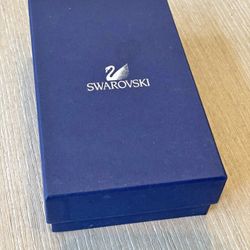 NEW Swarovski Crystal Leather Cardholder Wallet