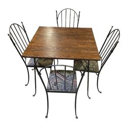 Charleston Forge Wrought Iron Bistro Table