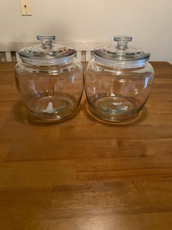 Large glass jars