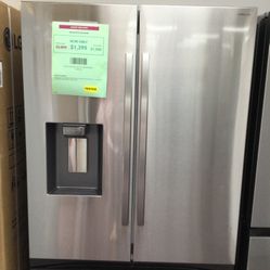 Refrigerator Samsung 31 cu. Ft. 3-Door French Door stainless steel  Model#RF32CG5400SR
