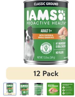 New 12 pack of IAMS classic ground proactive health, adult dog food chicken best By 05/04/28