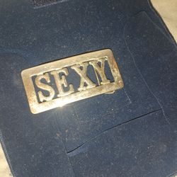 "SEXY" Belt Buckle 