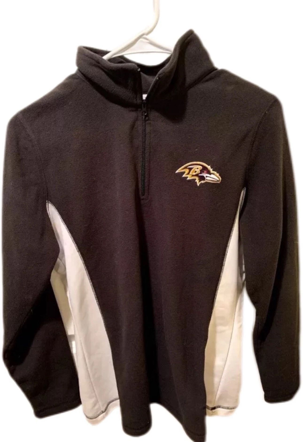 Womens Baltimore Ravens Fleece Jacket Top NFL Football Medium
