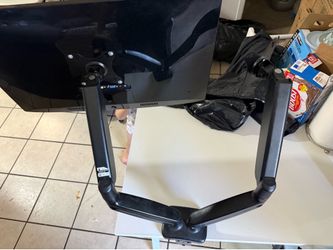 Phillips monitor and dual monitor arm