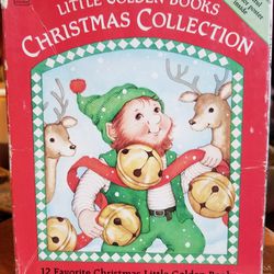 Little Golden Books Christmas Collection, Set of 12 Books