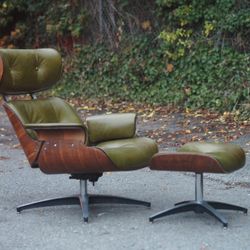 Mid Century Eames Inspired Lounge Chair from Selig
