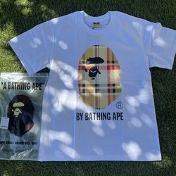 Burbery bape tee
