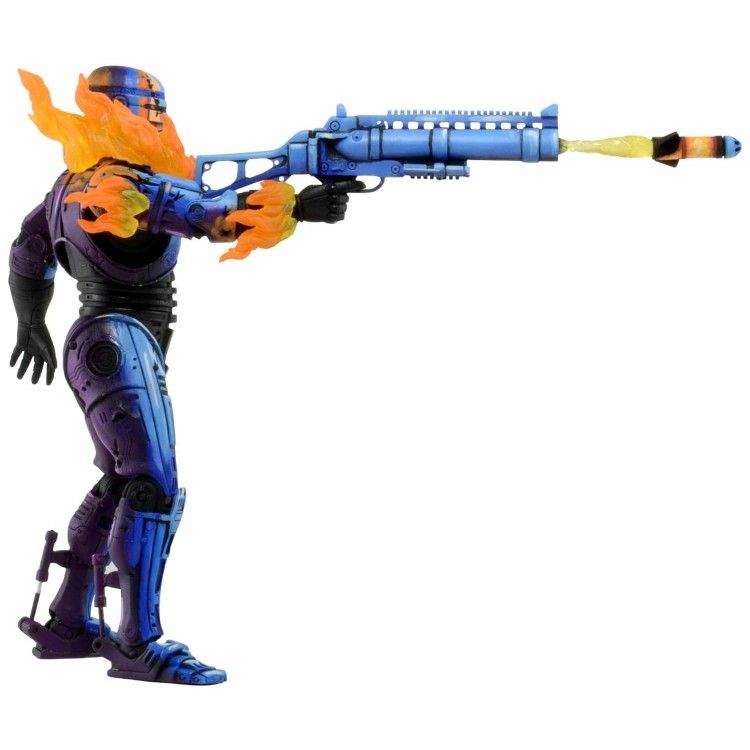 Neca Robocop vs Terminator Series 2 Robocop Rocket Launcher 7 Inch Action Figure