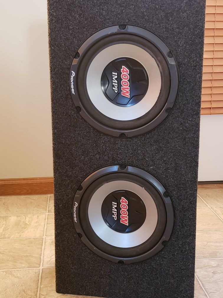 Pioneer subwoofers