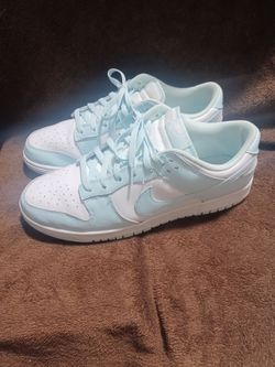 Nike dunk low glacier blue size 13