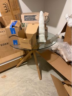 Table with two nice chairs