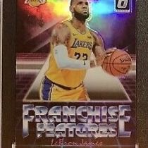 2018-19 Donruss Optic #6 LeBron James Franchise Features Holo Prizm