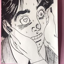 Manga Art Poster
