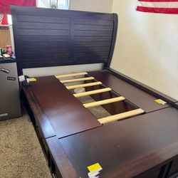 Queen bed frame