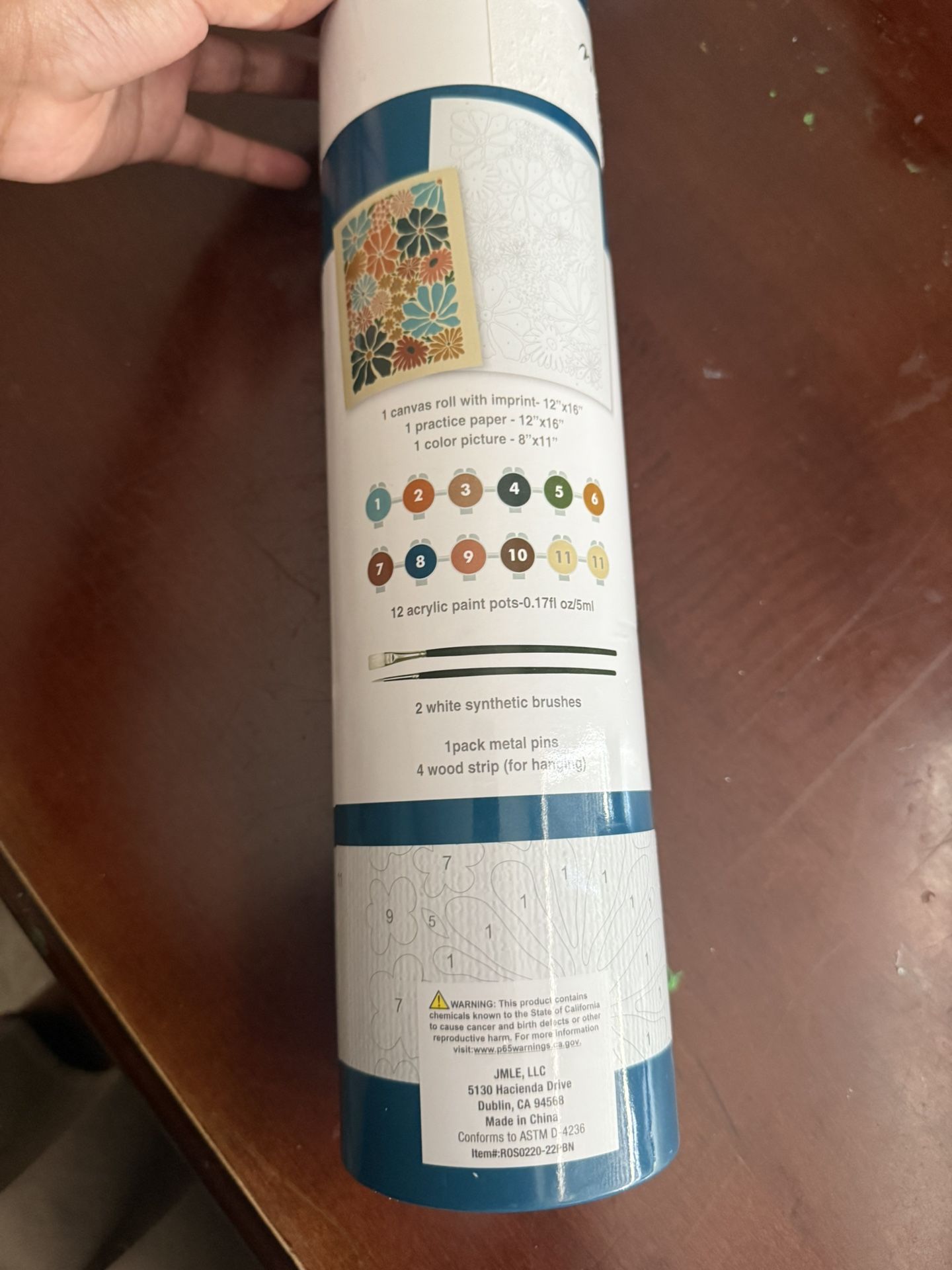 Paint By Numbers Set