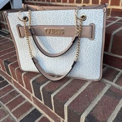 Tan Guess Bag