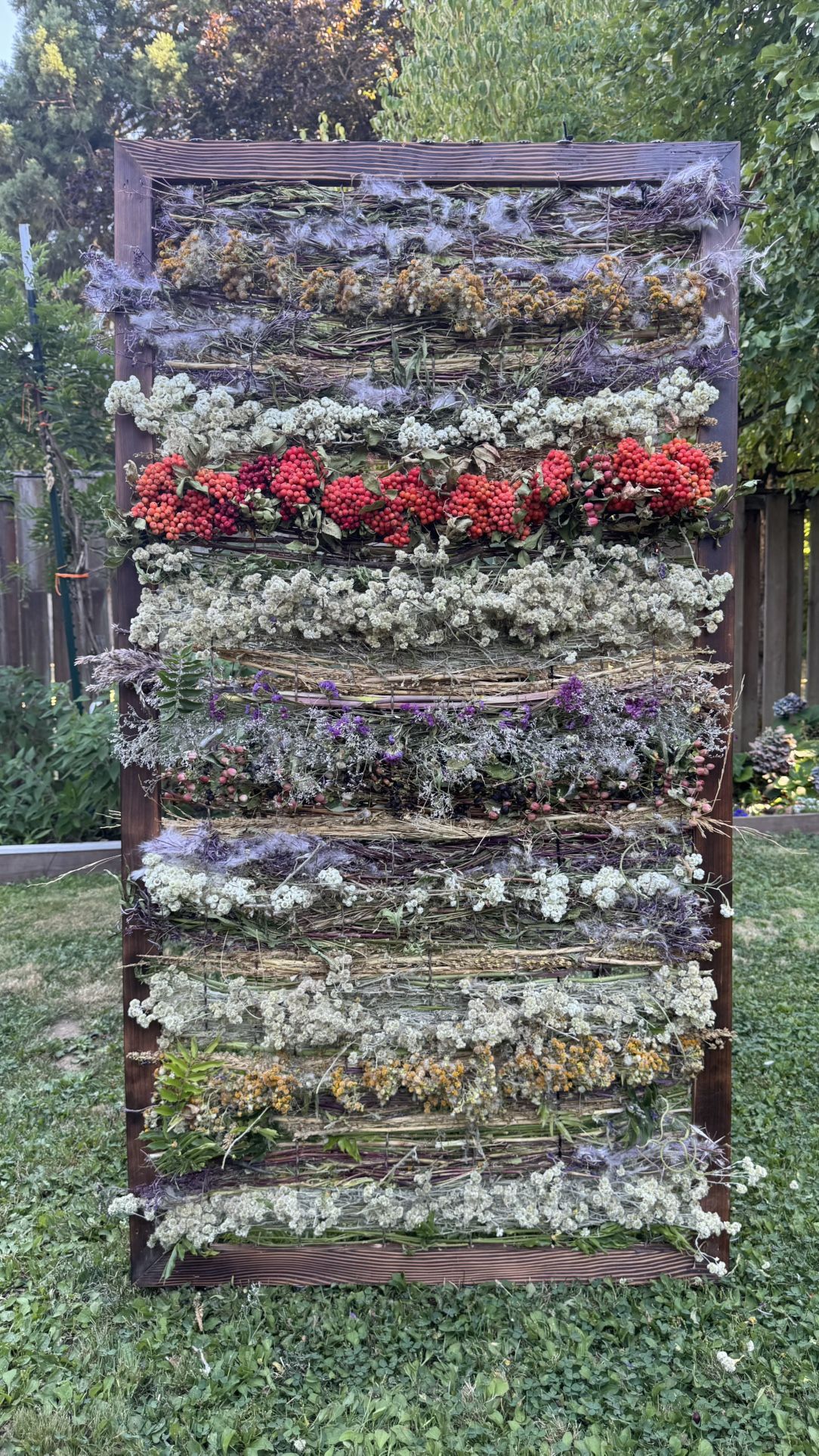 Dried Wild Flower Decor