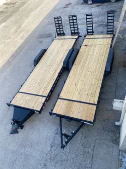 BRAND NEW 7x24 EQUIPMENT TRAILER 14K GVWR